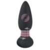 Plug vibrant Rimmer Velvet 11 x 4.2 cm Noir