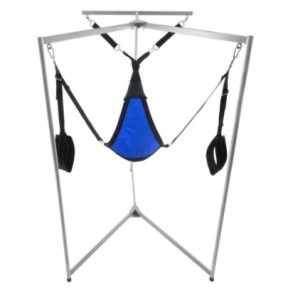 Kit Sling Tissu Triangle Bleu Armature Grise disponible sur Fun et plaisirs