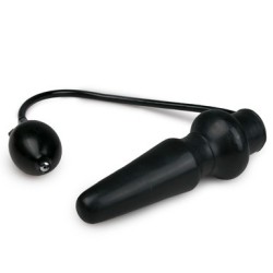 Plug gonflable en Latex- 14.5 x 5.3 cm- Plugs Gonflables en stock sur Fun et plaisirs