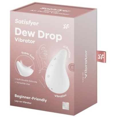 Stimulateur de Clitoris Dew Drop Blanc