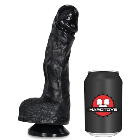 LEON 17 x 5 cm- Dildos Noir en stock sur Fun et plaisirs