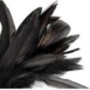 Plumeau Feather Tickler 20cm Noir