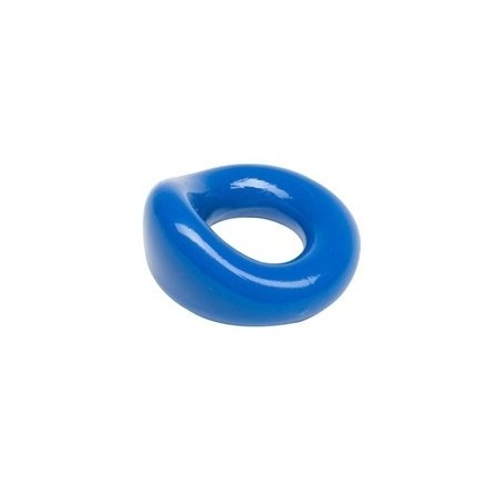 Wedge Cockring Bleu- Cockrings Flexibles en stock sur Fun et plaisirs