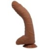 Gode Alex 20 x 5cm Marron