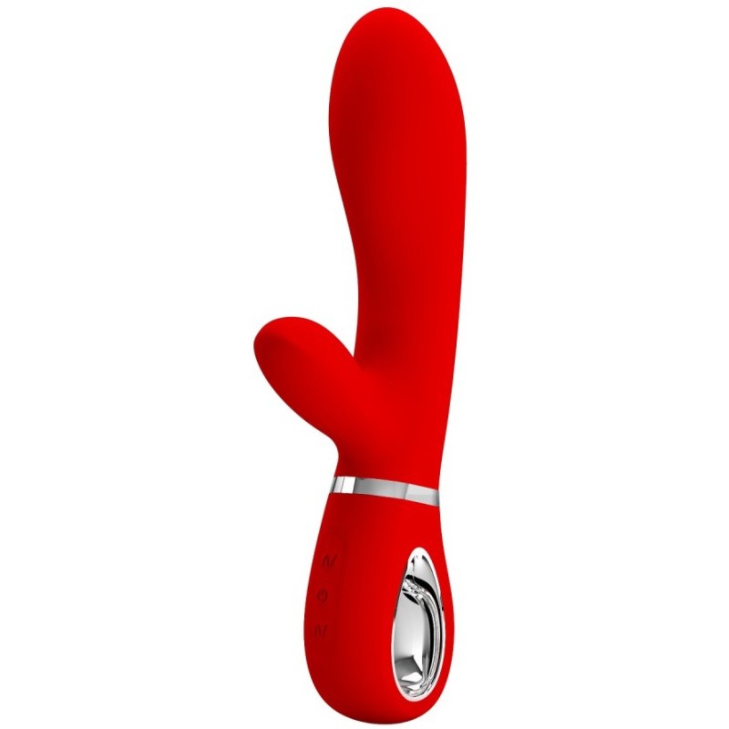 Vibro Rabbit Thomas 11 x 3.8cm Rouge