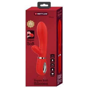 Vibro Rabbit Thomas 11 x 3.8cm Rouge