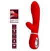 Vibro Rabbit Thomas 11 x 3.8cm Rouge