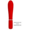 Vibro Rabbit Prescott 12 x 3.9cm Rouge