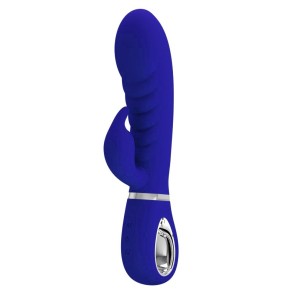 Vibro Rabbit Prescott 12 x 3.9cm Indigo disponible sur Fun et plaisirs