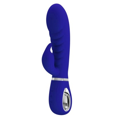 Vibro Rabbit Prescott 12 x 3.9cm Indigo disponible sur Fun et plaisirs