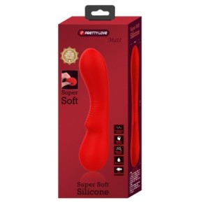 Stimulateur Prostatique Vibrant Matt 15 x 4cm Rouge