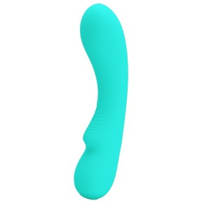 Stimulateur Prostatique Vibrant Matt 15 x 4cm Turquoise disponible sur Fun et plaisirs