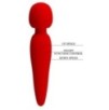 Wand Meredith 21.5cm Tête 50mm Rouge