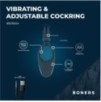 Cockring ajustable vibrant Adjust Vibes 10 Vibrations