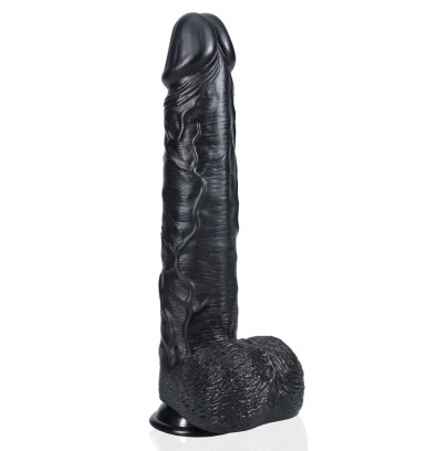 Gode Extra Long 26.5 x 6.5cm Noir disponible sur Fun et plaisirs