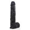 Gode Extra Long 29 x 7cm Noir