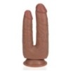 Double Gode Double Trouble 15 x 4.5cm Marron