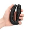 Double Gode U Shape 12 x 3cm Noir