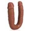 Double Gode U Shape 12 x 3cm Marron