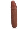 Double Gode U Shape 12 x 3cm Marron