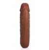 Double Gode U Shape 12 x 3cm Marron