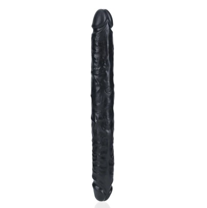 Double Gode Straight Slim 30.5 x 3.5cm Noir disponible sur Fun et plaisirs