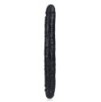 Double Gode Straight Slim 30.5 x 3.5cm Noir