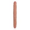 Double Gode Straight Slim 30.5 x 3.5cm Marron