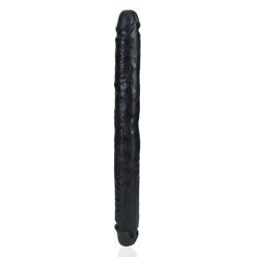 Double Gode Straight Slim 35.5 x 3.8cm Noir disponible sur Fun et plaisirs