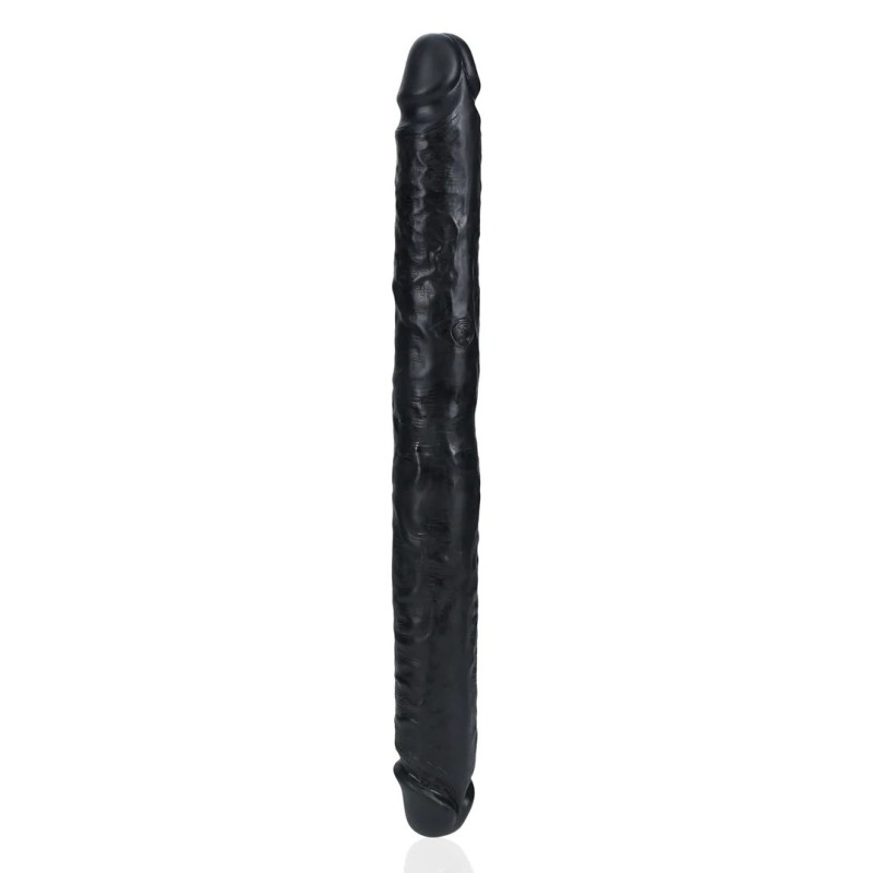 Double Gode Straight Slim 35.5 x 3.8cm Noir