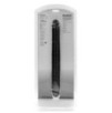 Double Gode Straight Slim 35.5 x 3.8cm Noir