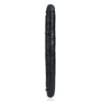 Double Gode Straight Slim 35.5 x 3.8cm Noir