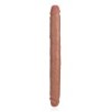 Double Gode Straight Slim 35.5 x 3.8cm Marron