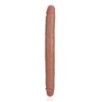 Double Gode Straight Slim 35.5 x 3.8cm Marron