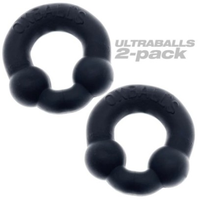 Pack Cockrings Ultraballs Noirs disponible sur Fun et plaisirs