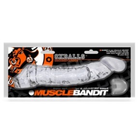 Gaine de pénis Muscle Bandit 16 x 4 cm Transparente