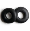 Lot de 2 Cockrings souples Stacker 20 mm Noirs