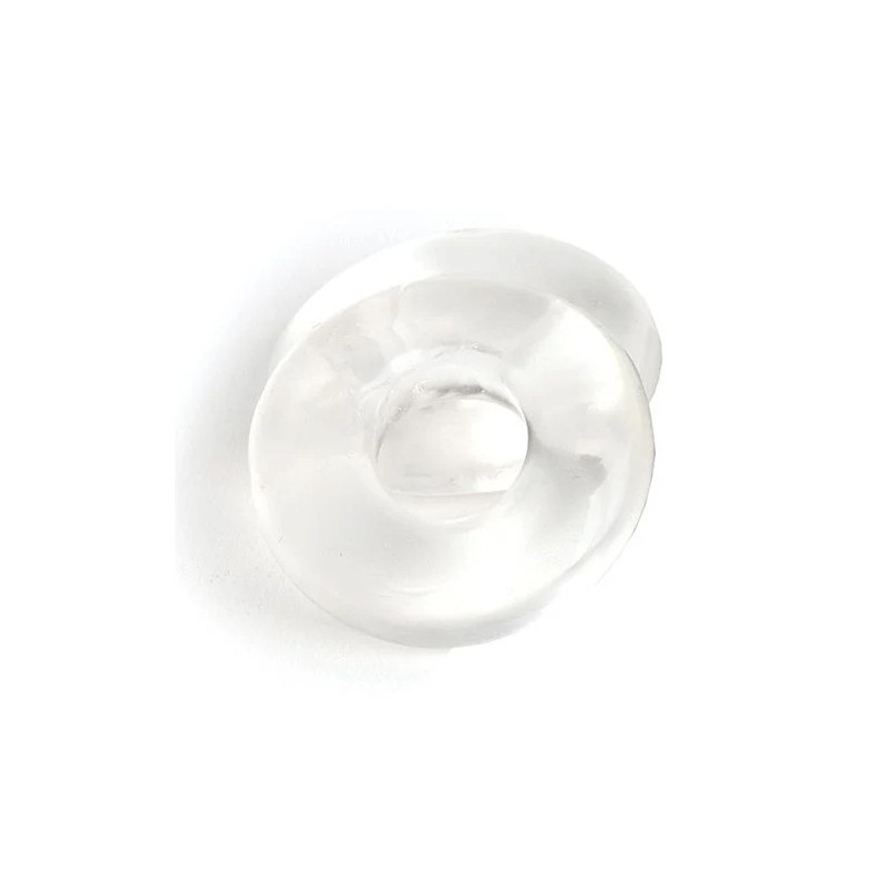 Lot de 2 Cockrings souples Stacker 20 mm Transparents