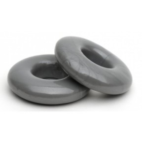 Lot de 2 Cockrings souples Stacker 20 mm Gris disponible sur Fun et plaisirs