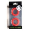 Lot de 2 Cockrings Ready Rings Rouges