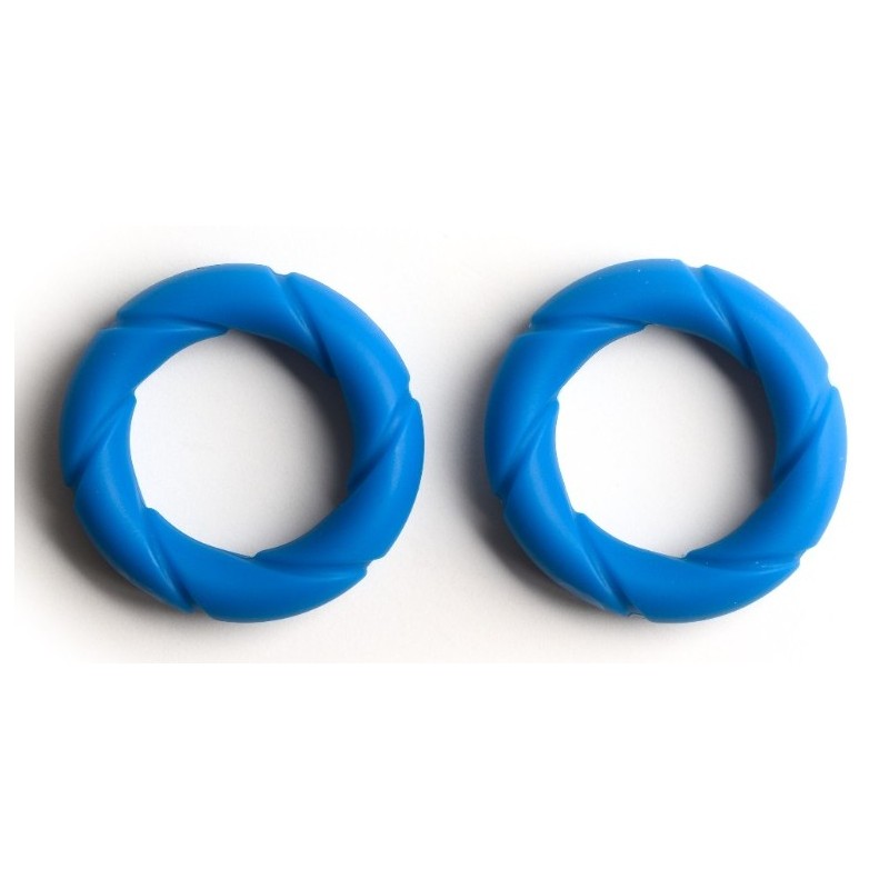 Lot de 2 Cockrings Ready Rings Bleus