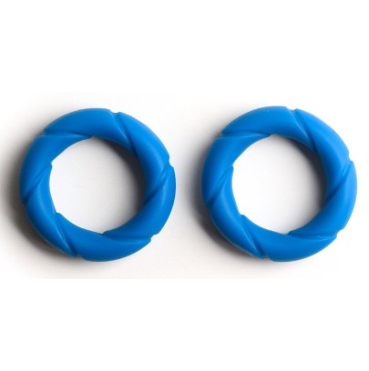 Lot de 2 Cockrings Ready Rings Bleus disponible sur Fun et plaisirs