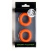 Lot de 2 Cockrings Ready Rings Orange