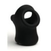 Ballstretcher Silicone Big Tailslide 30 mm - Hauteur 50 mm Noir