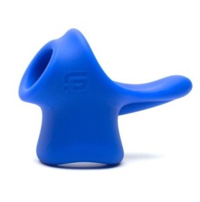 Ballstretcher Silicone Big Tailslide 30 mm - Hauteur 50 mm Bleu disponible sur Fun et plaisirs