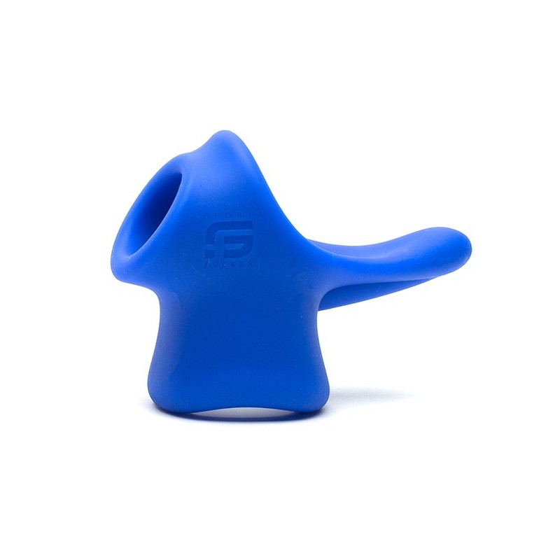 Ballstretcher Silicone Big Tailslide 30 mm - Hauteur 50 mm Bleu