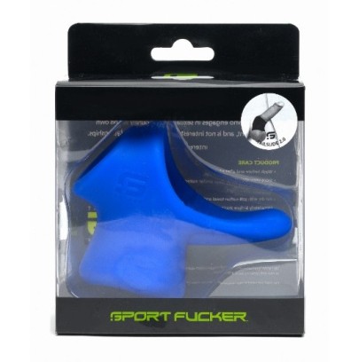 Ballstretcher Silicone Big Tailslide 30 mm - Hauteur 50 mm Bleu