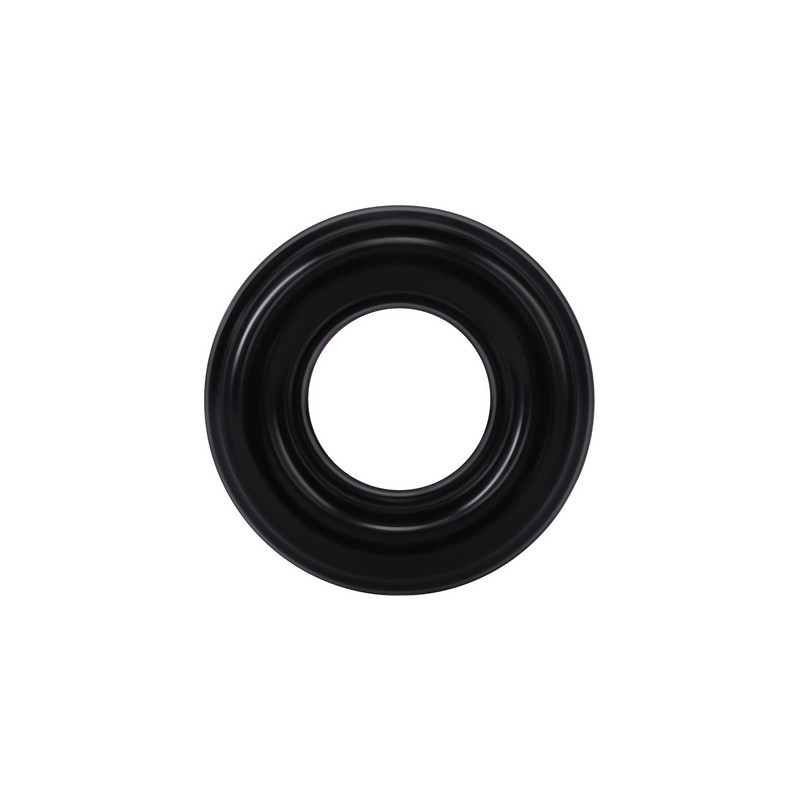 Cockring The Ribbed Donut 28 mm Noir