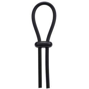 Cockring Lasso Double Noir disponible sur Fun et plaisirs