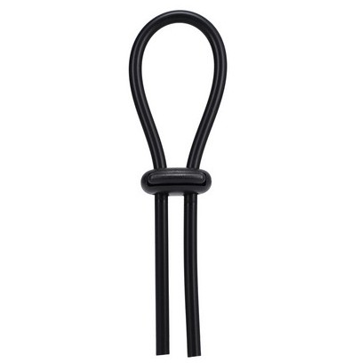 Cockring Lasso Double Noir disponible sur Fun et plaisirs